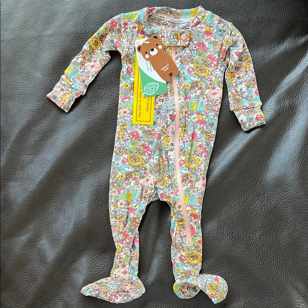 Floral Kids One Piece